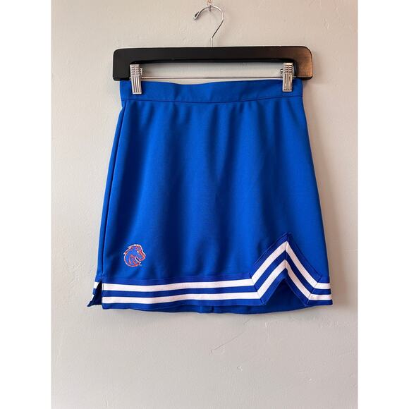 BSU Boise State University Blue Cheerleading Skirt - Picture 1 of 3